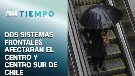 Siguen las lluvias en Santiago: Dos sistema frontales traerán intensa lluvias este fin de semana