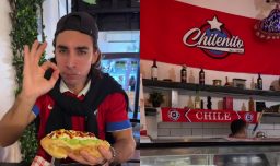 ¿Un completo italiano en Australia?: Tiktoker muestra el menú de un restaurante chileno en Sydney