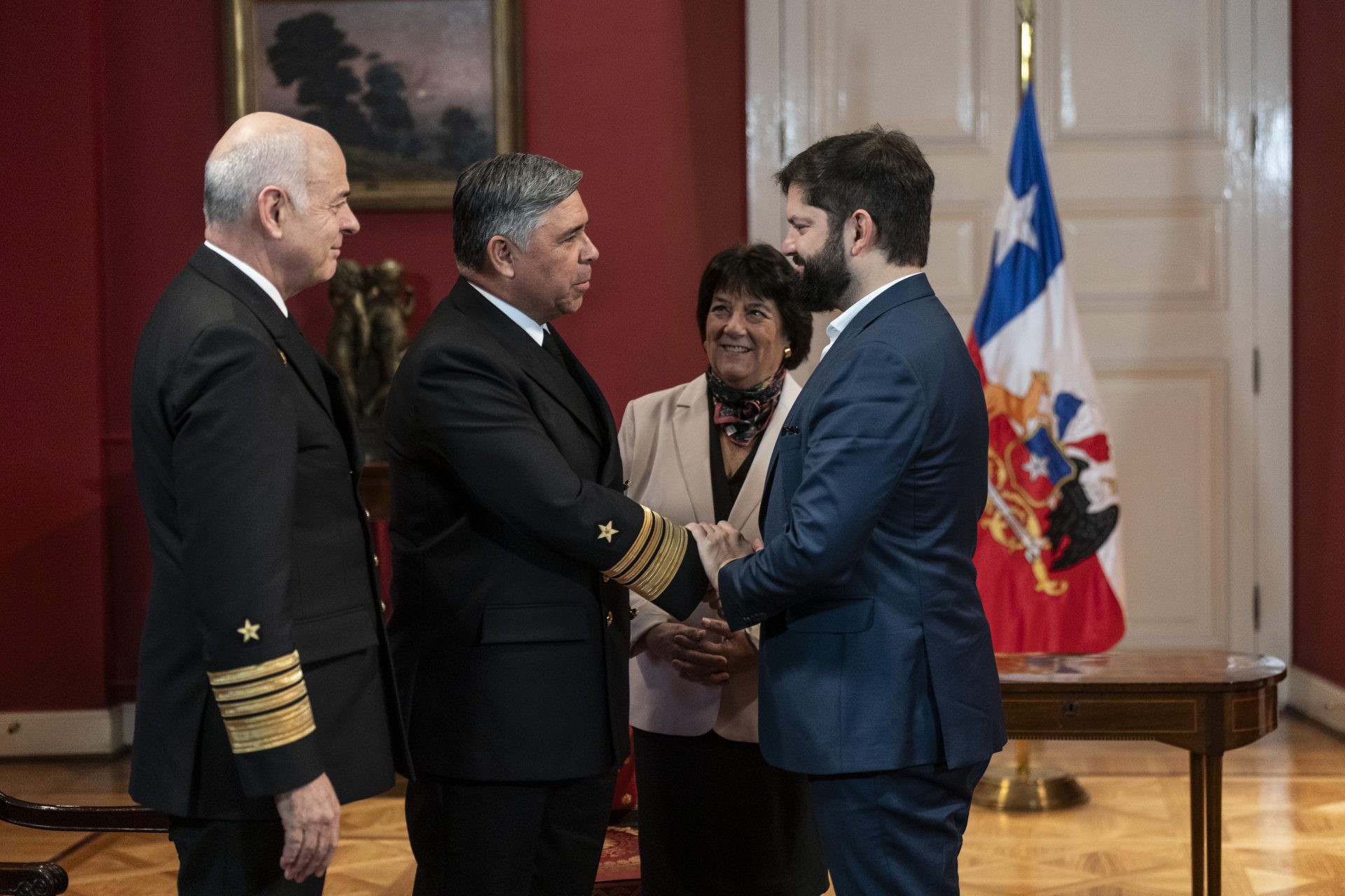 Presidente Boric designa a Fernando Cabrera como nuevo comandante en jefe de la Armada: ¿Quién es?/Presidencia