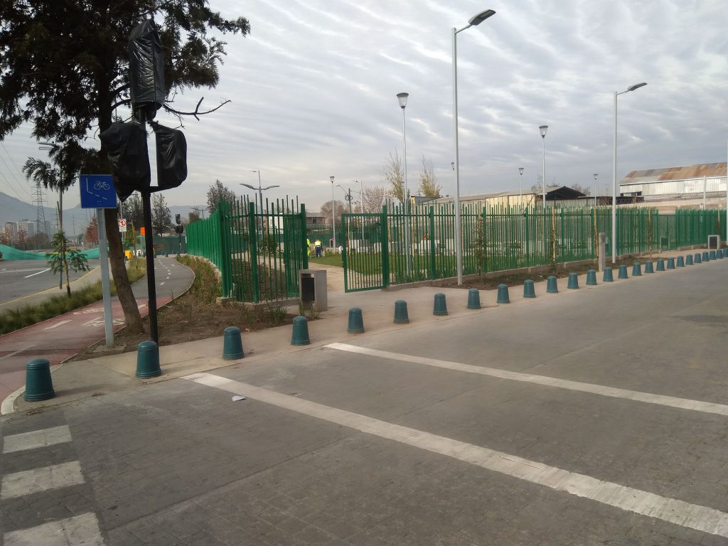 Obras del Parque Víctor Jara/Parque Víctor Jara