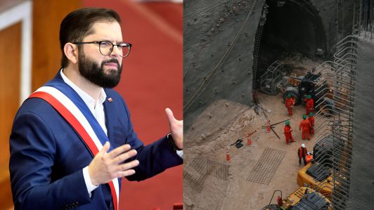 Boric en Cuenta Pública revela que Chile será el primer país sudamericano con metro directo al aeropuerto de Santiago