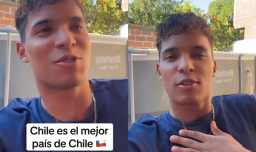 Venezolano interpreta icónica frase chilena como una lección de humildad: "Chile es el mejor país de Chile"