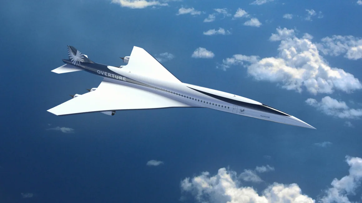Boom dice que Overture tendrá una velocidad de crucero de Mach 1,7. Boom Supersónico