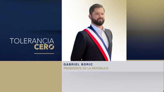 Presidente Gabriel Boric habla en Tolerancia Cero