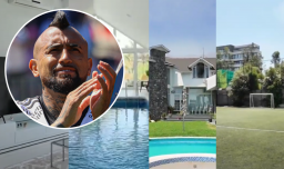 Casa donde vivió Arturo Vidal en Peñalolén está a la venta por más de $2 mil millones: Incluye disco privada y una cancha
