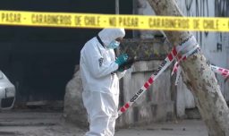 Balacera deja tres heridos en Barrio Franklin: Carabineros encontró 30 casquillos e investigan uso de subametralladora