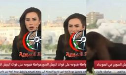 Israel bombardea Siria: Ataque es captado en vivo por la televisión siria