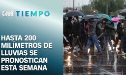 Intensas precipitaciones en el sur y regreso de las lluvias al centro: El pronóstico para los próximos días