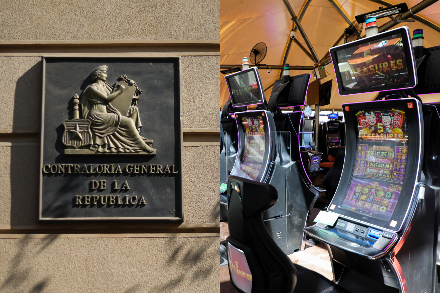 Casinos en la mira de Contraloría: Investigan a funcionarios públicos que apostaron mientras tenían licencia médica
