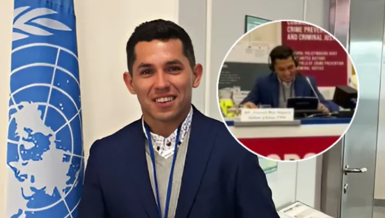 “Rompí barreras, derribé muros”: Ex reo chileno expone en la ONU y emociona con su historia de reinserción