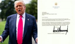 Trump escribe carta a Bolsonaro apoyándolo: “¡El juicio en tu contra debería acabar inmediatamente!”
