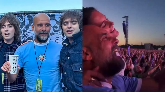 "¿A quién carajos creen que abuchean?": Los Gallagher dedican canción a Guardiola y lo defienden del público en show de Oasis