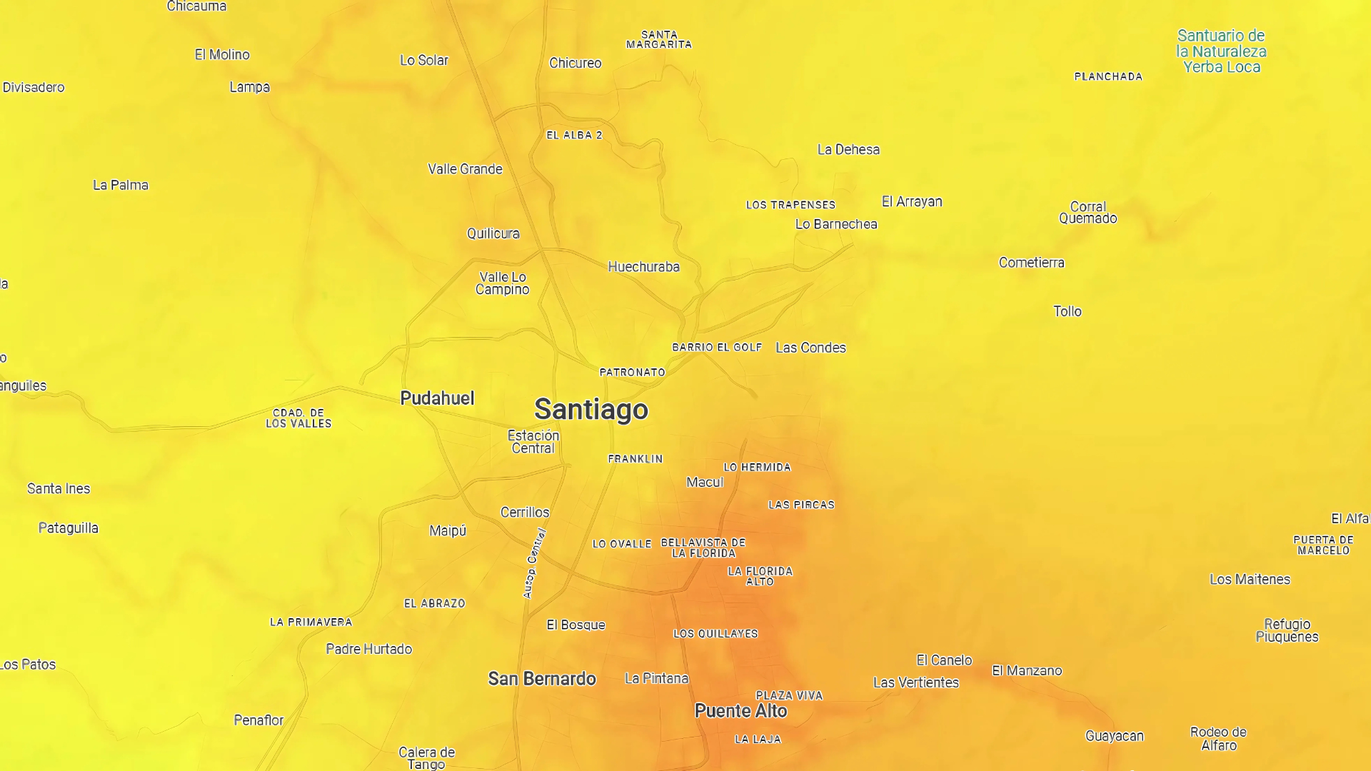 Mapa de contaminación en Santiago: Estas son las comunas con peor calidad de aire este miércoles 9 de julio