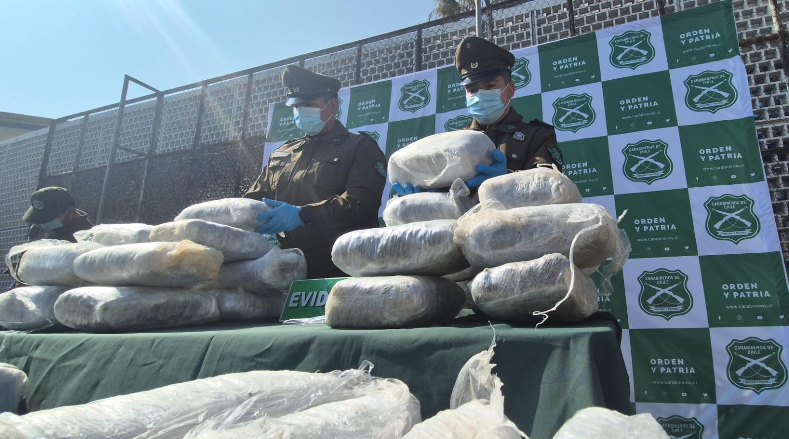 Incautan más de 700 kilos de marihuana en Antofagasta: Hay dos detenidos