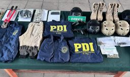 San Bernardo: Detienen a dos sujetos que tenían armas y ropa similar a la de la PDI