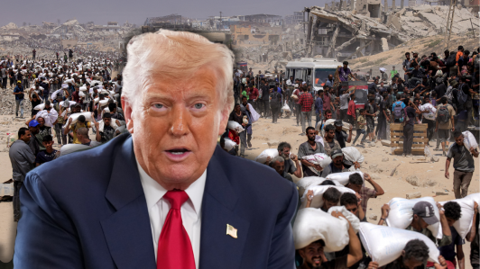 Trump contradice a Netanyahu y asegura que hay "situaciones reales de hambruna” en Gaza: "Lo veo y no se puede fingir"