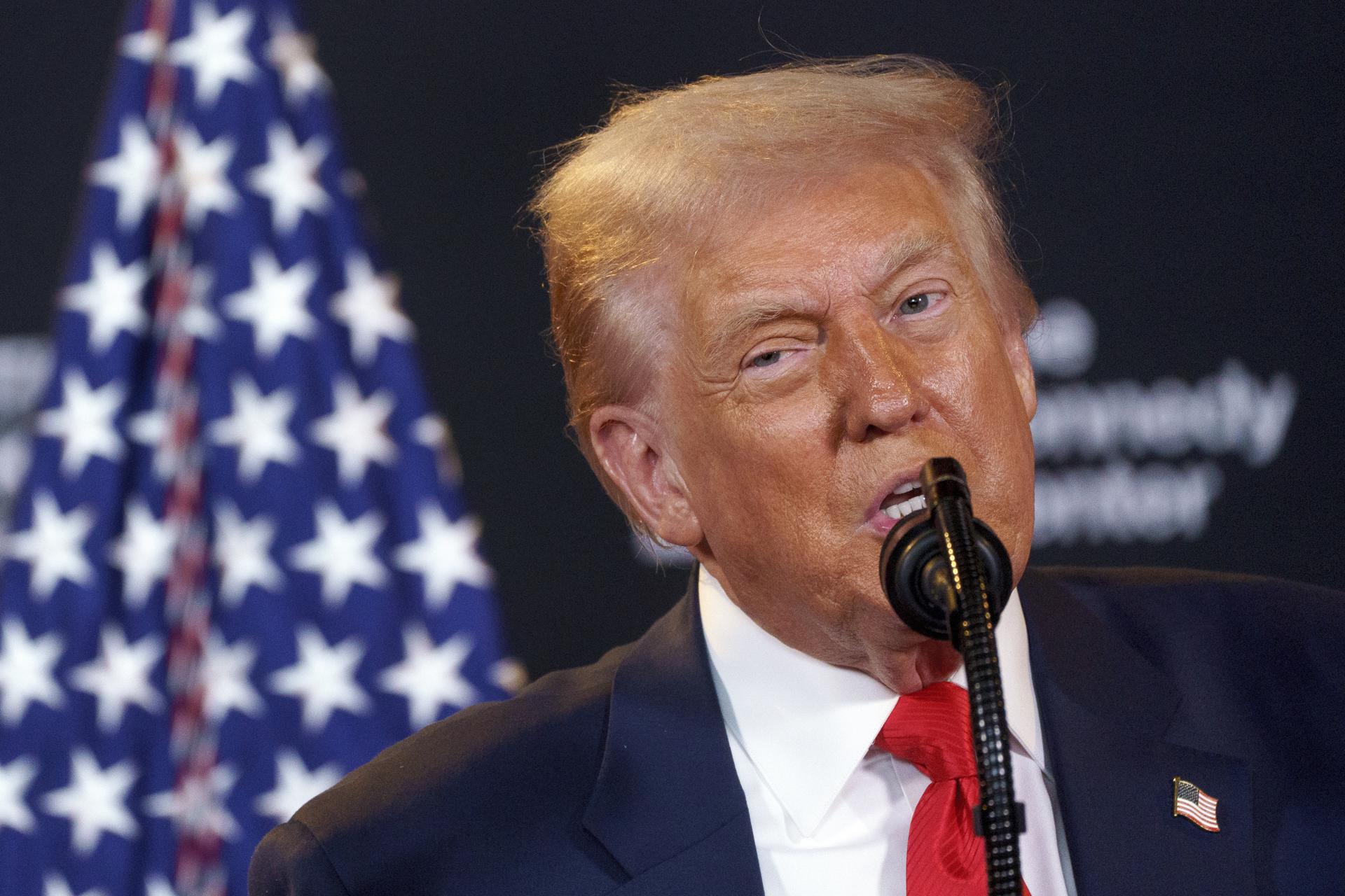 El presidente de EE.UU., Donald Trump. EFE/EPA/WILL OLIVER / PISCINA