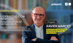 Xavier Marcet llega a Chile para hablar de liderazgo con sentido en tiempos de IA