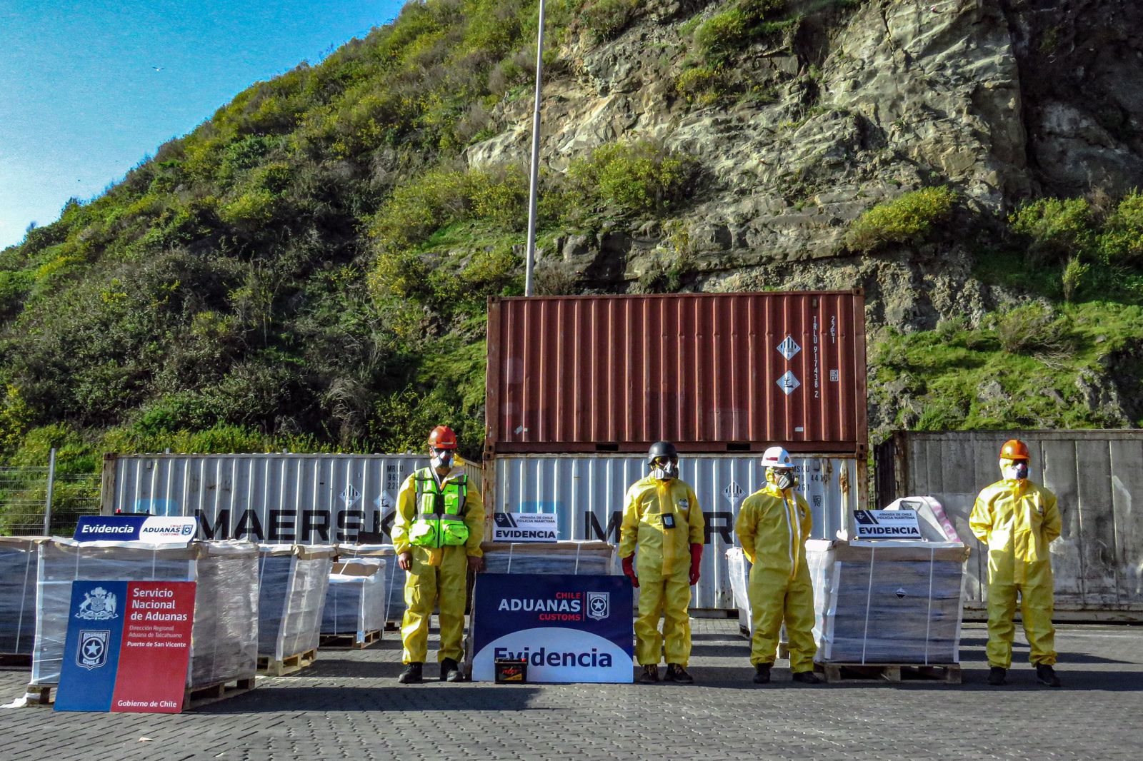 Biobío: Aduanas incautó 1.200 baterías usadas que podrían ser usadas como precursores de drogas/Aduanas