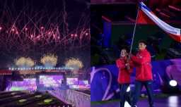 Juegos Panamericanos Junior 2025: El paso de los abanderados chilenos en la ceremonia inaugural