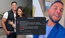 "Contesta mi llamada, poco hombre": Sammis Reyes protagoniza discusión en redes con humorista que se burló de embarazo de Emilia Dides