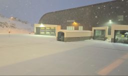 Nieve provoca cierre de la Cuesta La Dormida y el Paso Internacional Los Libertadores
