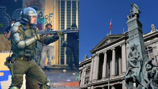 Justicia ordena indemnizar con $90 millones a profesor que perdió la visión de su ojo derecho por perdigones de Carabineros