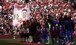 Diogo Jota, presente en la Community Shield: Liverpool le rindió un emotivo tributo