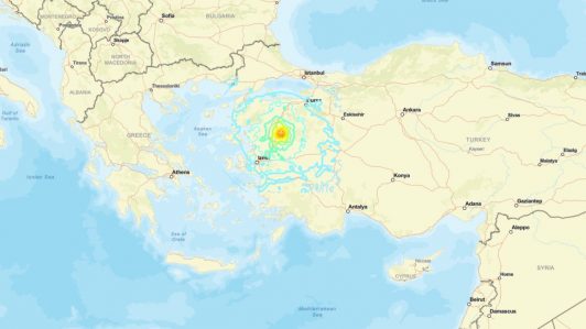 Fuerte sismo en Turquía: 6,1 grados y tres réplicas en la provincia de Balikesir