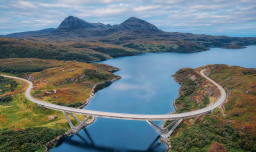 La famosa autopista de Escocia en Instagram que se convirtió en una pesadilla por el exceso de turismo