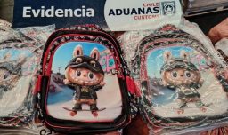 "Productos incautados supera los 66 mil dólares": Aduana incauta más de 57 mil productos infantiles y vestuario falsificado