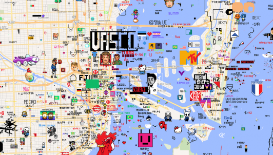Así se ve Santiago en Wplace: Pixel art, otakus y una leve (muy leve) tendencia por cierto equipo de fútbol