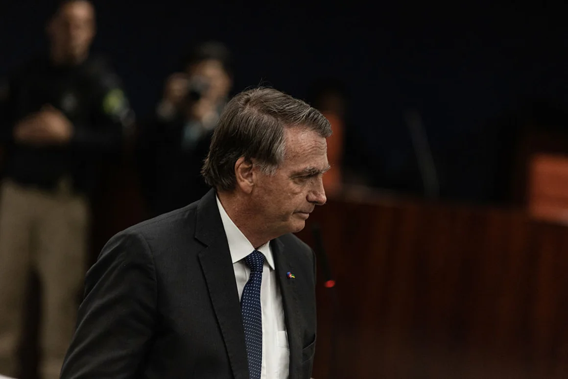 El expresidente Jair Bolsonaro llega al Supremo Tribunal Federal el 10 de junio de 2025 en Brasilia, Brasil. Arthur Menescal/Getty Images South America/Getty Images