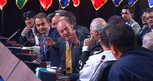 Juan Carlos I recuerda el “¿por qué no te callas?” a Hugo Chávez en Chile: “Se convirtió en un eslogan de resistencia política”