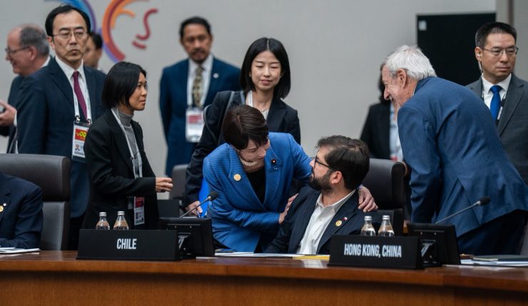 Primera ministra de Japón agradece a Boric en español Primera ministra de Japón agradece a Boric en español