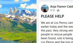 "PLEASE HELP": El grito de ayuda en Facebook que activó el operativo de rescate a raíz de la tragedia en Torres del Paine