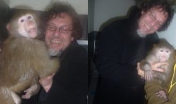 Lagos Weber revela el nombre del mono con el que aparece en foto viral: "Todo el mundo se pasa unas fantasías increíbles con eso”