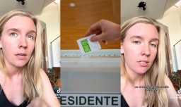 "Chile hace democracia mejor que los Estados Unidos": Extranjera se sorprende con las elecciones en Chile