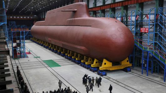 Corea del Norte difunde nuevas imágenes de su primer submarino de propulsión nuclear