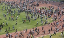 Visita de Messi a la India termina en disturbios y caos: Público destrozó el estadio y ya se abrió una investigación