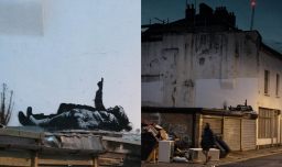 Banksy reaparece en Londres: Obra estuvo presente solo unas pocas horas antes de ser cubierta