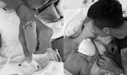 Alexis Sánchez se convirtió en padre por primera vez junto a su pareja Alexandra Litvinova