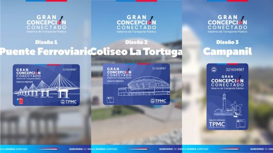 Lanzan consulta ciudadana online para definir diseño de tarjeta de pago electrónico del transporte público en Gran Concepción