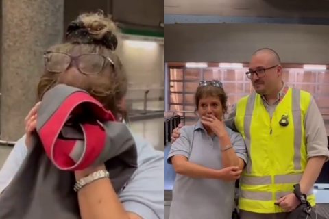 La emotiva despedida de Metro a funcionaria que jubila tras 45 años de servicio: “Deja huellas imborrables”