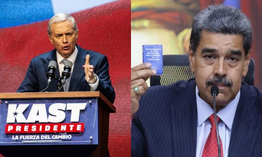La amenaza de Maduro contra el Presidente electo Kast: "Cuidadito le toca un pelo a un venezolano"
