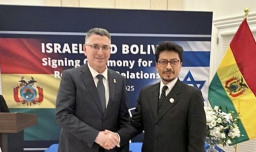 Bolivia restablece relaciones diplomáticas con Israel tras dos años de quiebre por la ofensiva en Gaza