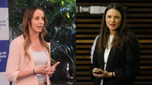 Sedini defiende rol de Primera Dama tras dichos de Karamanos, pero que aún no tienen detalles sobre cómo ejercerá