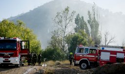 Carro de Bomberos vuelca en Florida durante combate de incendios: 7 voluntarios lesionados