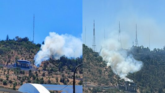 Incendio afecta ladera sur del Parque Metropolitano