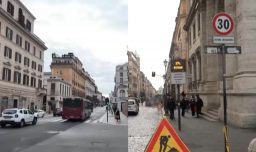 Roma limita la velocidad en el centro a un máximo de 30 km/h